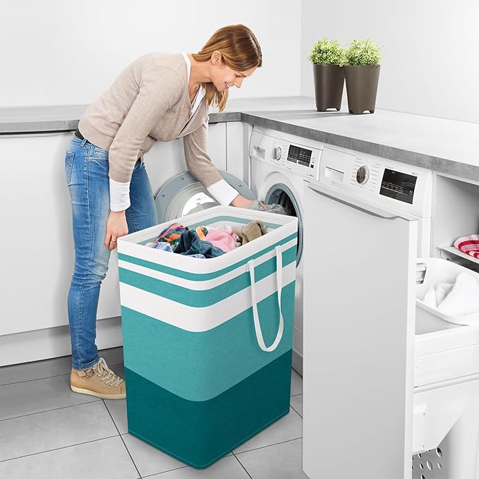 StorageRight Large Collapsible Laundry Basket Hamper