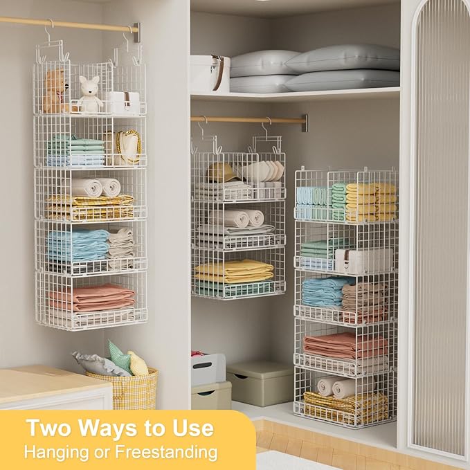 5 Tier Hanging Closet Organizer