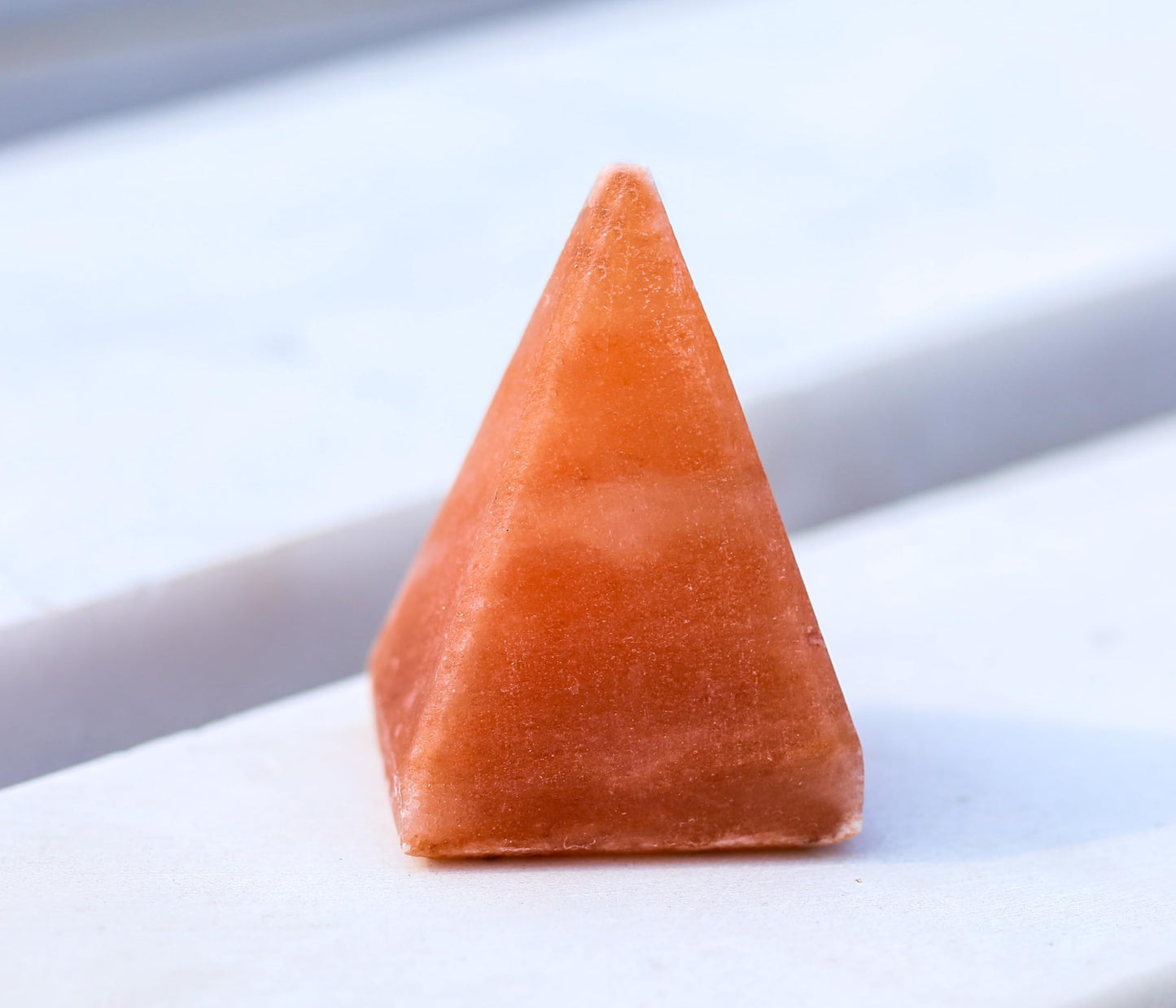 NatureBoost Himalayan Pink Salt Night Light Pyramid (1 Pack) Decorative Ambient Night Lights for Bedroom, Bathroom, Nursery & Home Décor