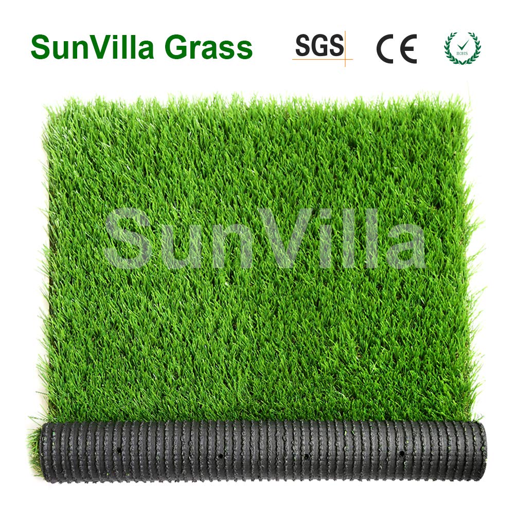SunVilla 2'x94' Artificial Grass Realistic, [Customized Sizes] Grass Height 1 3/8" Indoor/Outdoor Artificial Grass/Turf Many Sizes 2FTx94FT (188 Square FT)