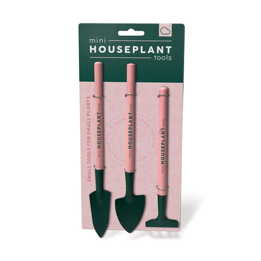 Bubblegum Stuff - 3 Indoor Garden Tools Set - Garden Tools For House Plants, House Plant Accessory, Gardening Kit, Tool Set, Cleaning Brush Set, Gardening Tools - Garden Shovel, Trowel And Rake
