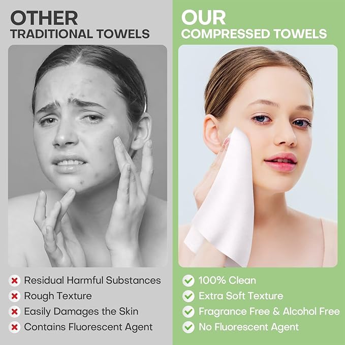 Compressed Towel Tablets Bulk 500 Pcs