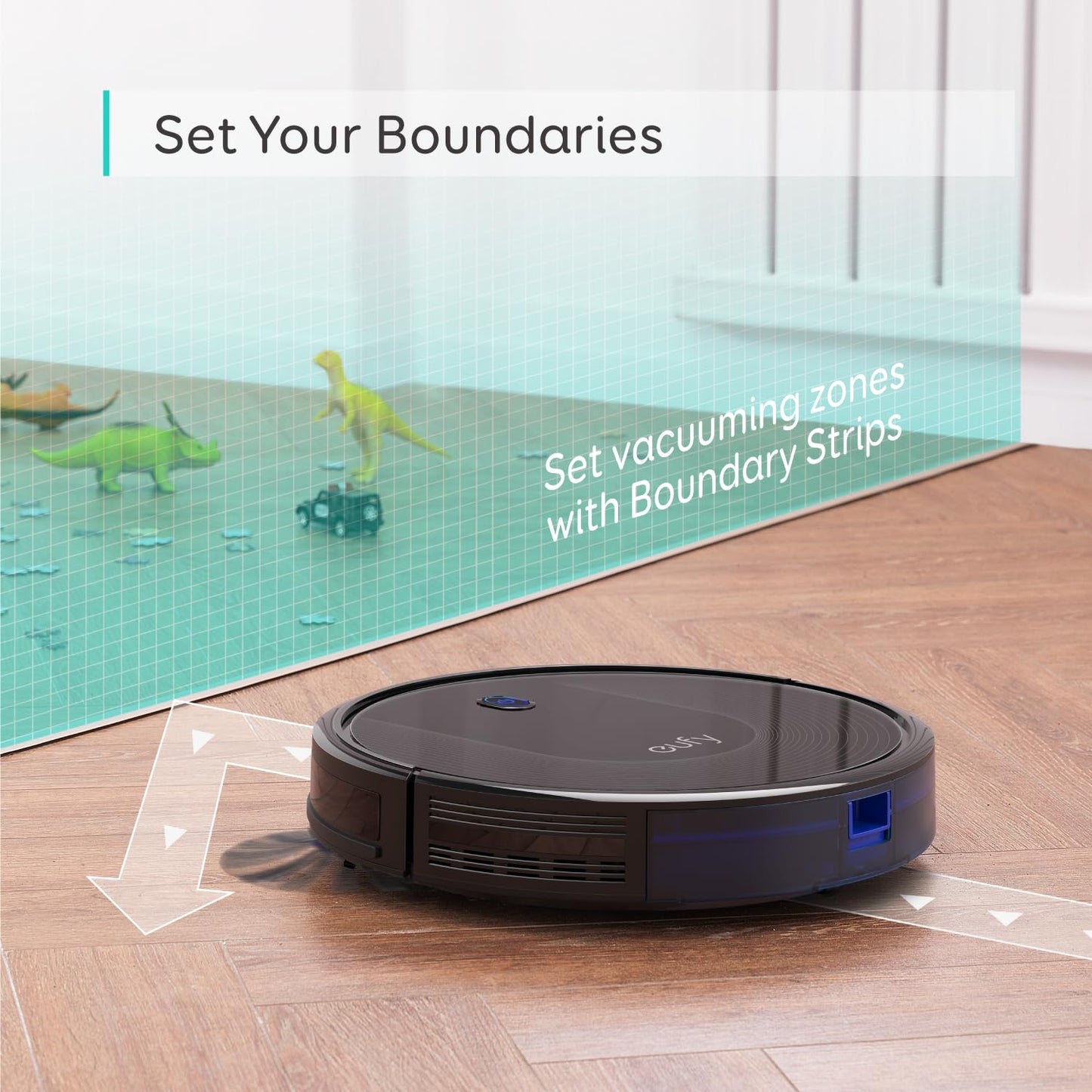 eufy Robot Vacuum Omni S1 Pro, HydroJet System with Roller Mop, Robot Vacuum and Mop Combo, Eco-Clean Ozone, Incrediable Suction, Obstacle Avoidance, Auto Mop Washing & Drying, Self-Emptying