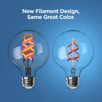 Feit Electric Smart Light Bulbs, 2.4Ghz WiFi Light Bulbs, No Hub Needed, Works with Alexa and Google, Dimmable 60 Watt = LED 9W, OM60/950CA/AG/3, 5000K Day Light, 3 Pack