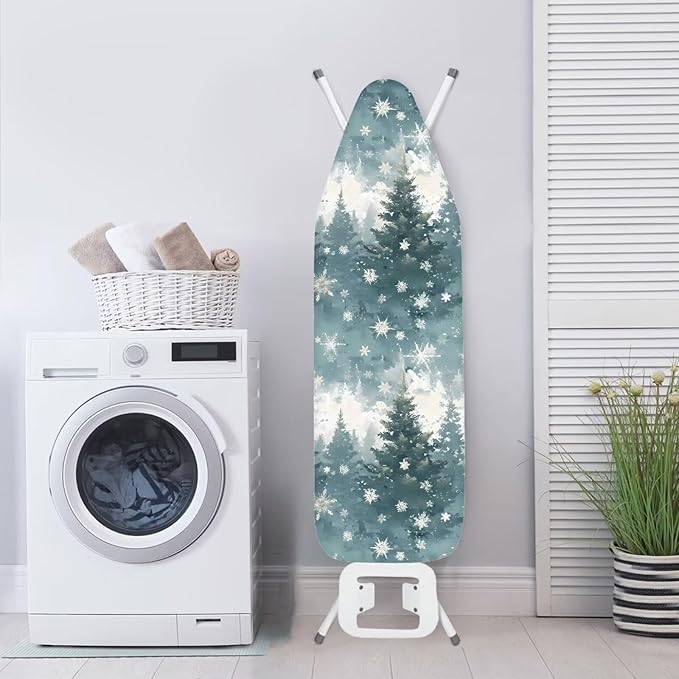 Winter Forest Pine Tree Easy Installation 15x54 Ironing Board Cover