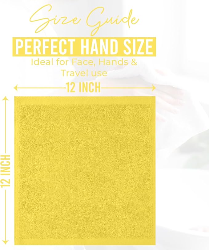 DAN RIVER 24 Pack Wash Cloths for Showering