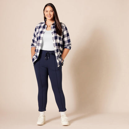 Amazon Essentials Women's Slim-Fit Vest, Pack of 2, Black/White, M