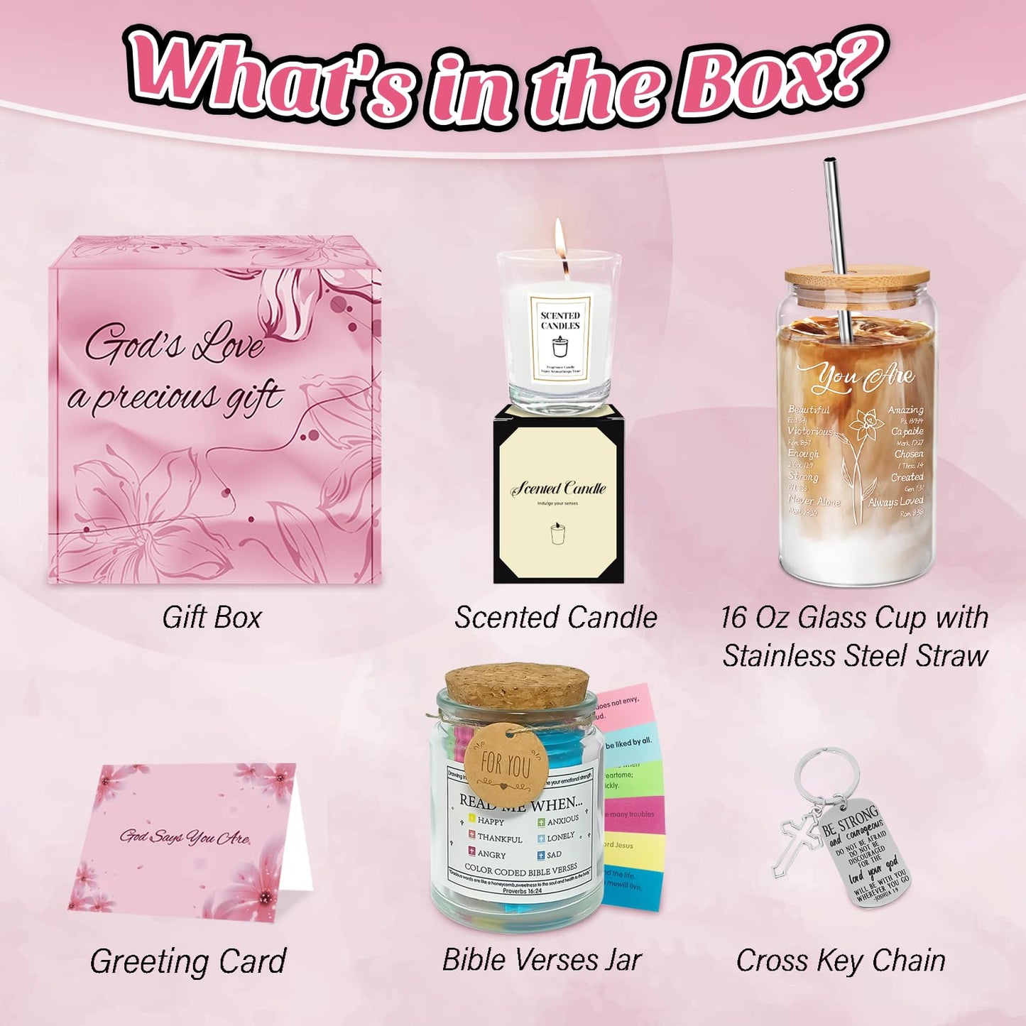Christian Gifts for Women, Unique Inspirational Gifts for Women, Religious Gift for Christmas, Thanksgiving, Easter, Birthday, Anniversary, Spiritual Gift for Woman, Mom, Sister, Friend, Wife