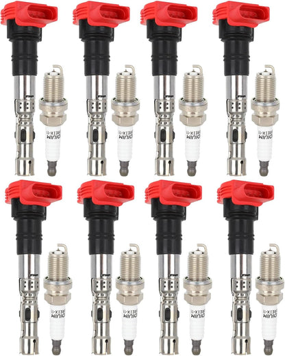 ECCPP 3 ignition coils with 3 iridium Spark Plugs,UF808,coils packs,for Smart Fortwo 2016-2017 0.9L‎224332428R,UF-808