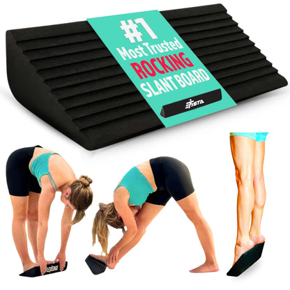 Slant Board for Calf Stretching | Balance Board Calf Stretcher for Plantar Fasciitis Relief,Achilles Tendonitis Reliefs,Shin Splint Relief,Squat Wedge