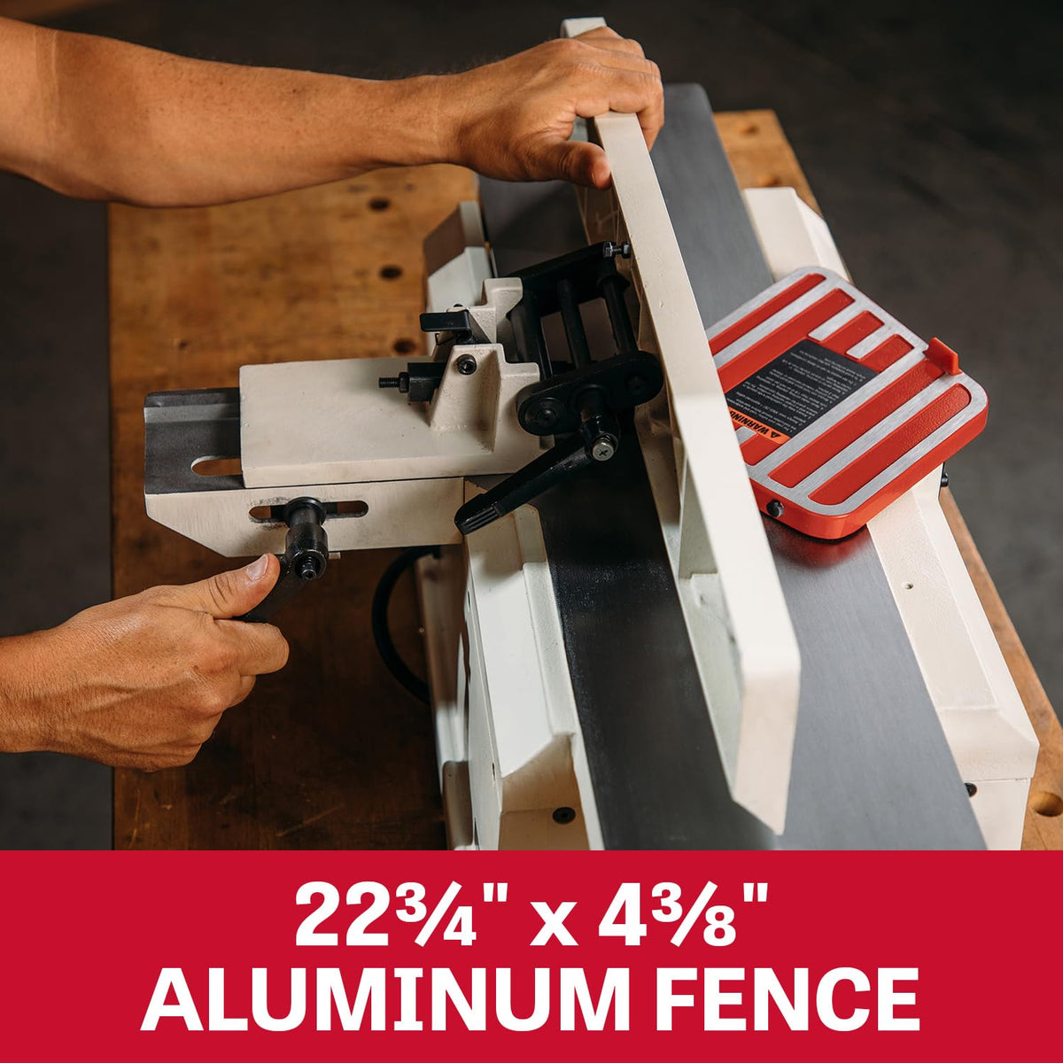 JET 6-Inch Benchtop Jointer, Helical Cutterhead, 1 HP, 115V 1Ph (JJ-6HHBT)