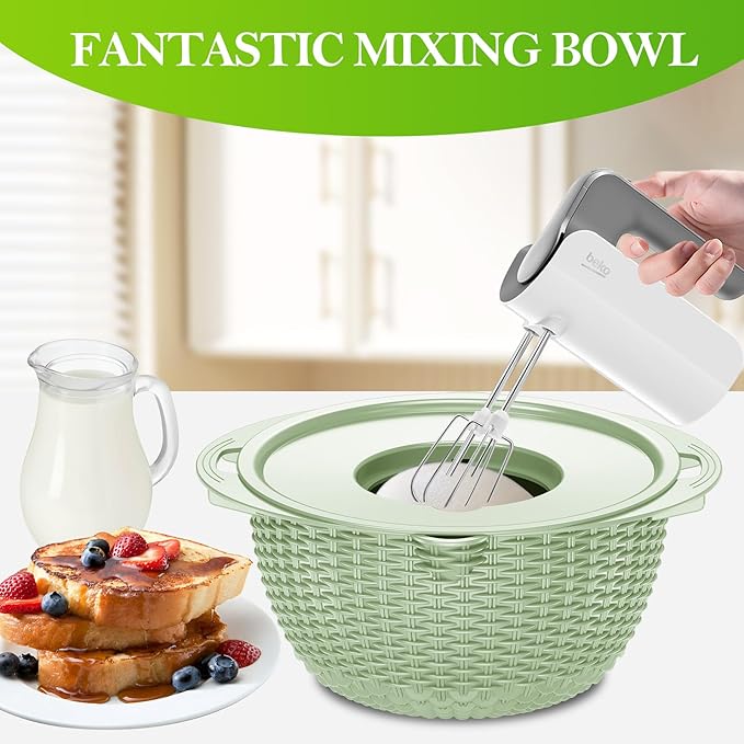 4 in 1 Colander with Bowl Set, Food Strainers and Colanders, Colander