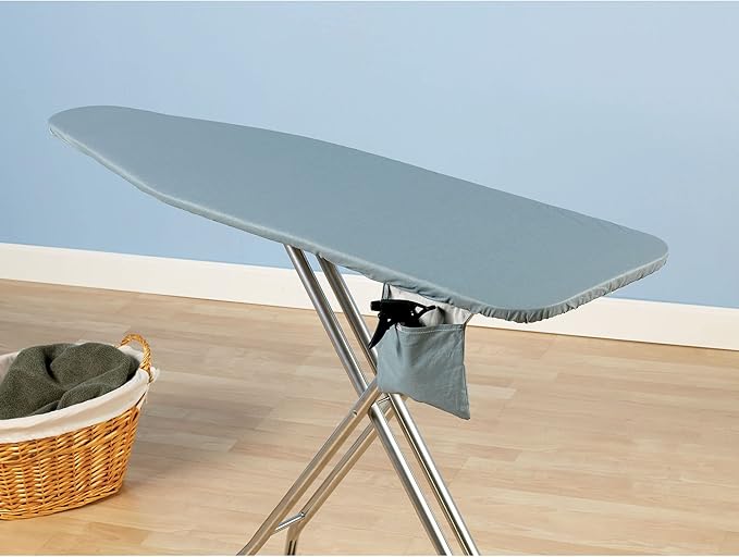 Household Essentials Deluxe Series Blue Silicone Coated Ironing Board Cover