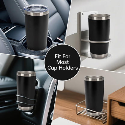 IEOVIEE 32 Pack, 20oz Stainless Steel Bulk Tumblers with Lids and Straws, Double Wall Insulated Travel Coffee Mug, Durable Powder Coated Tumbler Bulk Cup for Cold and Hot Drinks(Black)