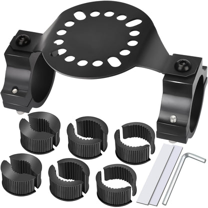 Drieaco Upgraded UTV Gas Can Mount fits for Vehicle with 1- 2" roll bar and UTV Overhead Gun Rack Fits 21-28" Spacing Roll Bars