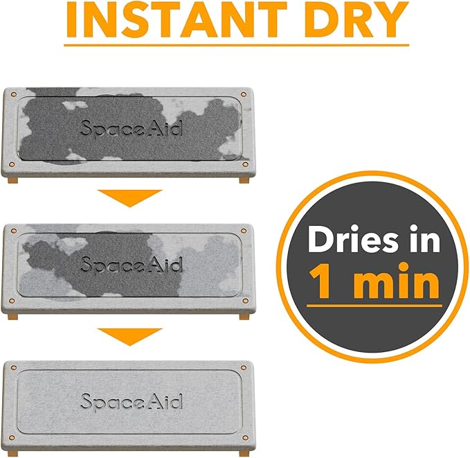 SpaceAid DryingNeat Sink Organizer, Instant Dry Sink Caddy Organizers, Kitchen