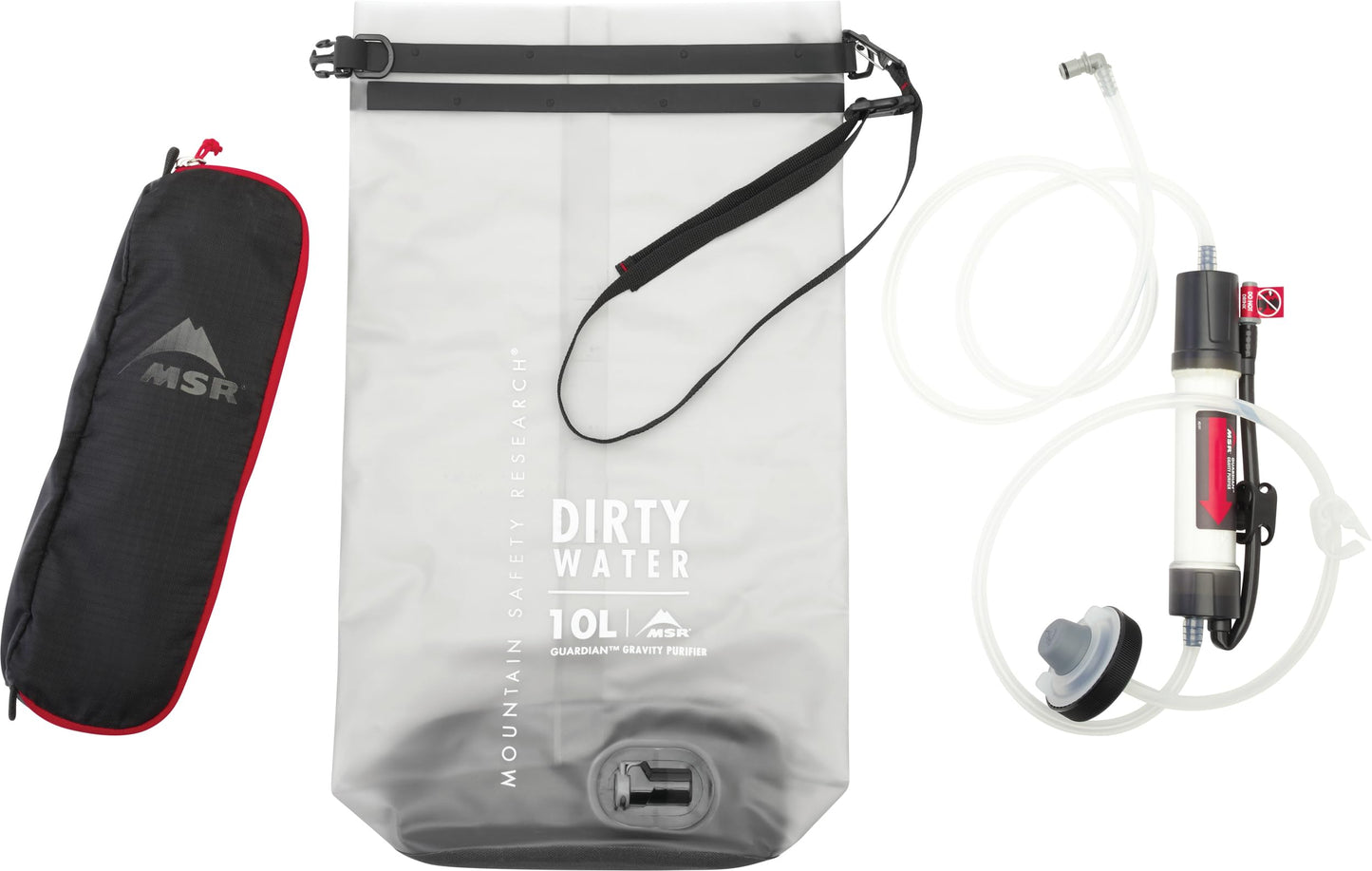 MSR Guardian Gravity Water Purifer for Backcountry Use, Global Travel, and Emergency Preparedness