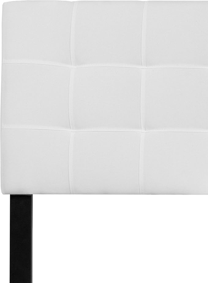 Flash Furniture Bedford Box Stitch Tufted Upholstered King Size Headboard in