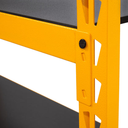 DEWALT 4-Foot Tall, 3-Shelf Industrial Workshop/Garage Storage Rack, Total Capacity: 4,500 lbs.