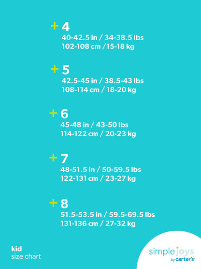 Simple Joys by Carter's Toddler Girls' Lightweight Fleece-Lined Leggings, Pack of 2