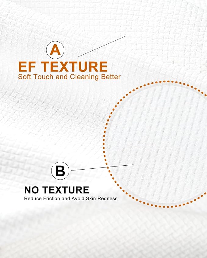 LUXU Clean Face Towels, Disposable Face Towel, Facial Washcloth, Makeup Remover
