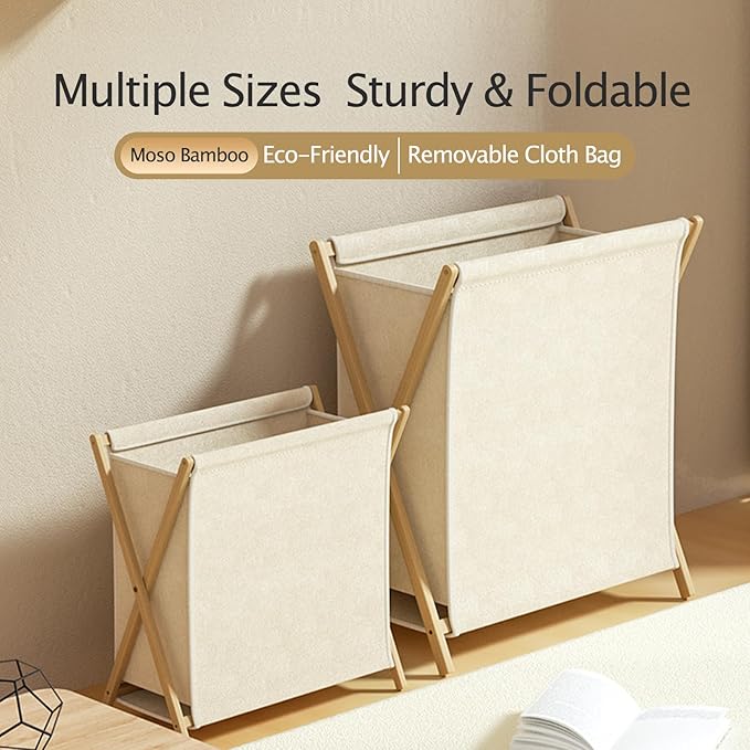 DUMDUM Simple, Eco-Friendly Foldable Laundry Hamper