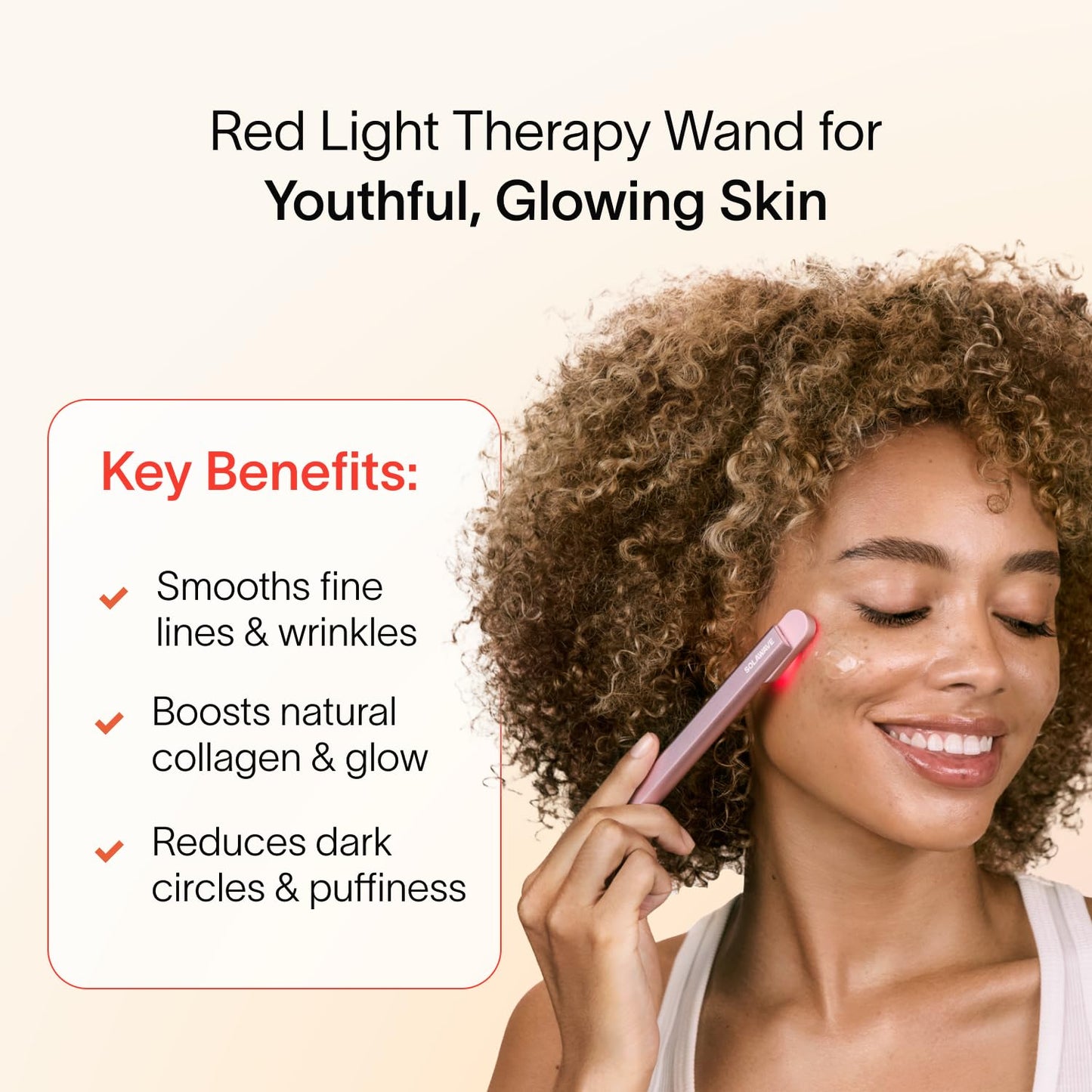 Solawave Skincare Wand & Serum – 4-in-1 Galvanic Current, Face Massager, & Red Light Therapy Wand – 1 Oz Activating Serum for Anti-Aging, Wrinkle Reduction, Face Lift & Hyperpigmentation Skin Care