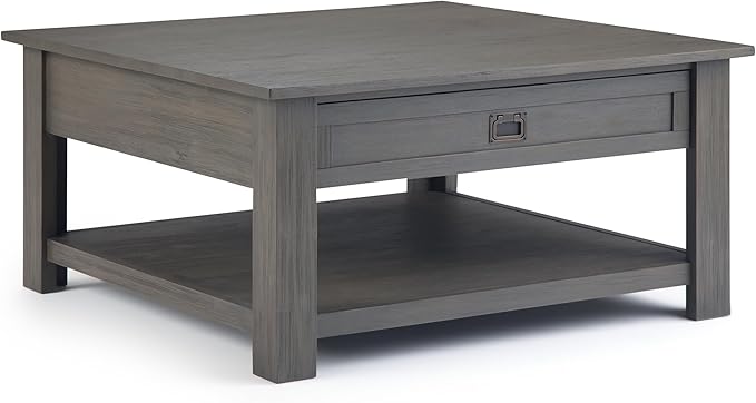 SIMPLIHOME Monroe Square Coffee Table