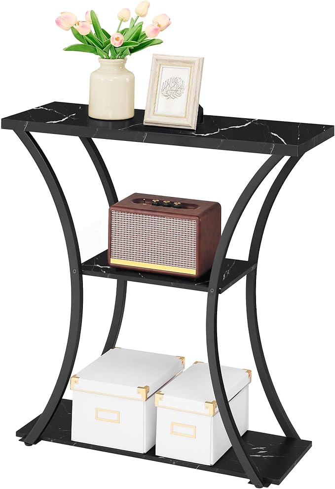 Hoctieon 3 Tier Console Table