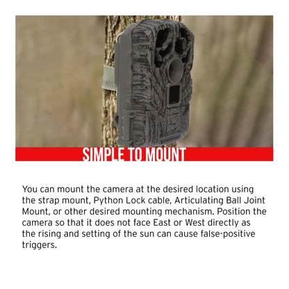 Stealth Cam Browtine 16MP, Durable, 60 Feet Infrared Detection Range, and Burst Mode Trail Camera (4-Pack) Bundle with USB 2.0 Card Reader, and Four 32GB Ultra SDHC UHS-I Memory Card (9 Items)