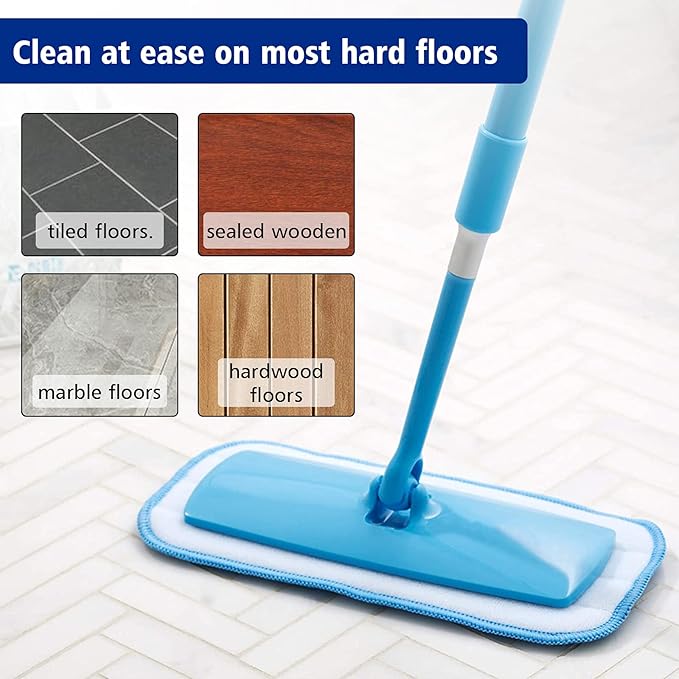 Replacement Washable Microfiber Absorbing Mop Head