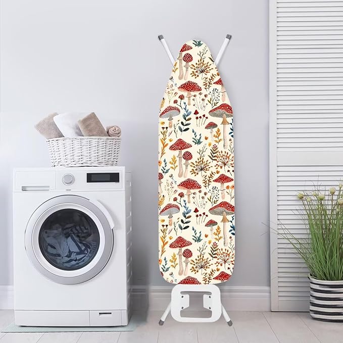 Mushroom Ironing Board Cover, Ironing Mat, Ironing Board Cover, Small Ironing