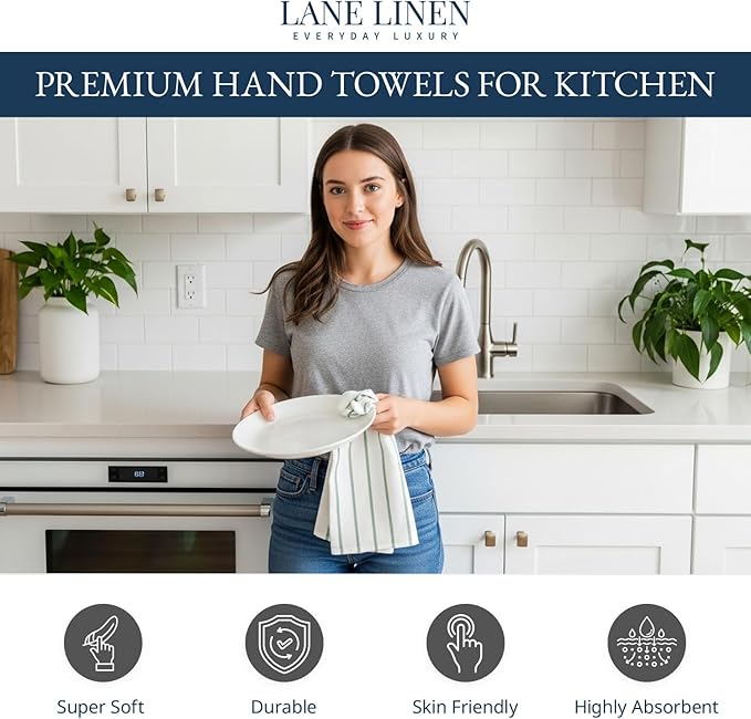 LANE LINEN Kitchen Towels Set