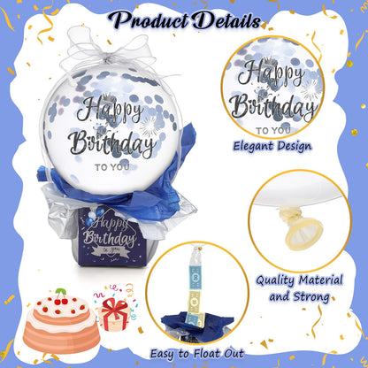 Sumind Birthday Pull Money Balloon Box for Cash Funny Money Balloon Surprise Kit Pull out Cash Holder Gift Box Birthday to You Surprise Gifts for Women Mother Girlfriend Wife(Novelty Style)