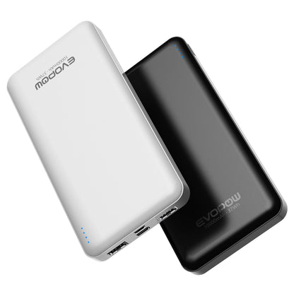 2-Pack Portable Charger, Slimmer 10000mAh 15W Power Bank, USB C in&Out Fast Charging Battery Pack, External Portable Power Bank for iPhone 16 15 14 13 12 iPad Airpods Samsung S23 S22 Pixel etc