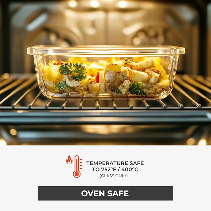 Freshware Glass Storage Containers