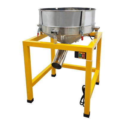 TECHTONGDA Stainless Steel Powder Vibrating Sieve Electric Screen Shaker Machine Diameter 19.6inch with 26 mesh