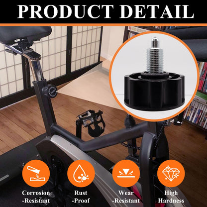 Niuohoy M16 Pull Pin Knob 2PCS Spring Adjustment Fitness Pop-up Knob Exercise Bike Replacement Parts for Fitness Equipment (Large)