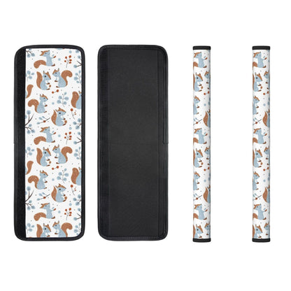 Buyidec Refrigerator Door Handle Covers Cute Squirrels Winter Snow Fridge Handle Cover Washable Dishwasher Microwave Fridge Oven Door Decor Handle Cover Keep Your Kitchen Appliances Clean