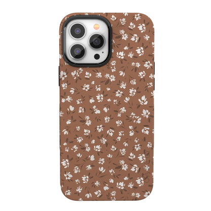 Casely iPhone 13 Pro Case | Compatible with MagSafe | Taupe on Nude | Solid Beige Aesthetic Cream Case