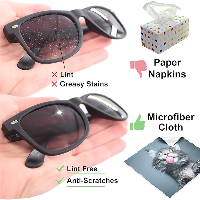 Microfiber Cleaning Cloth for Glasses