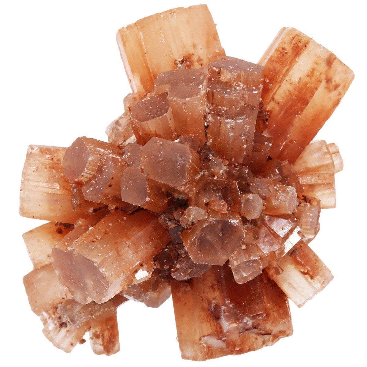 JIC Gem 10 pcs Beautiful Natural Aragonite Crystal Cluster Healing Crystal Quartz Cluster Irregular Home Decoration Specimen Figurine（3-4cm