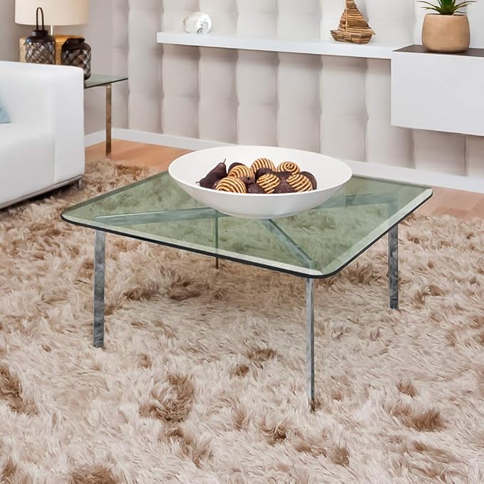 Dulles Glass 10 inch Square Glass Table Top