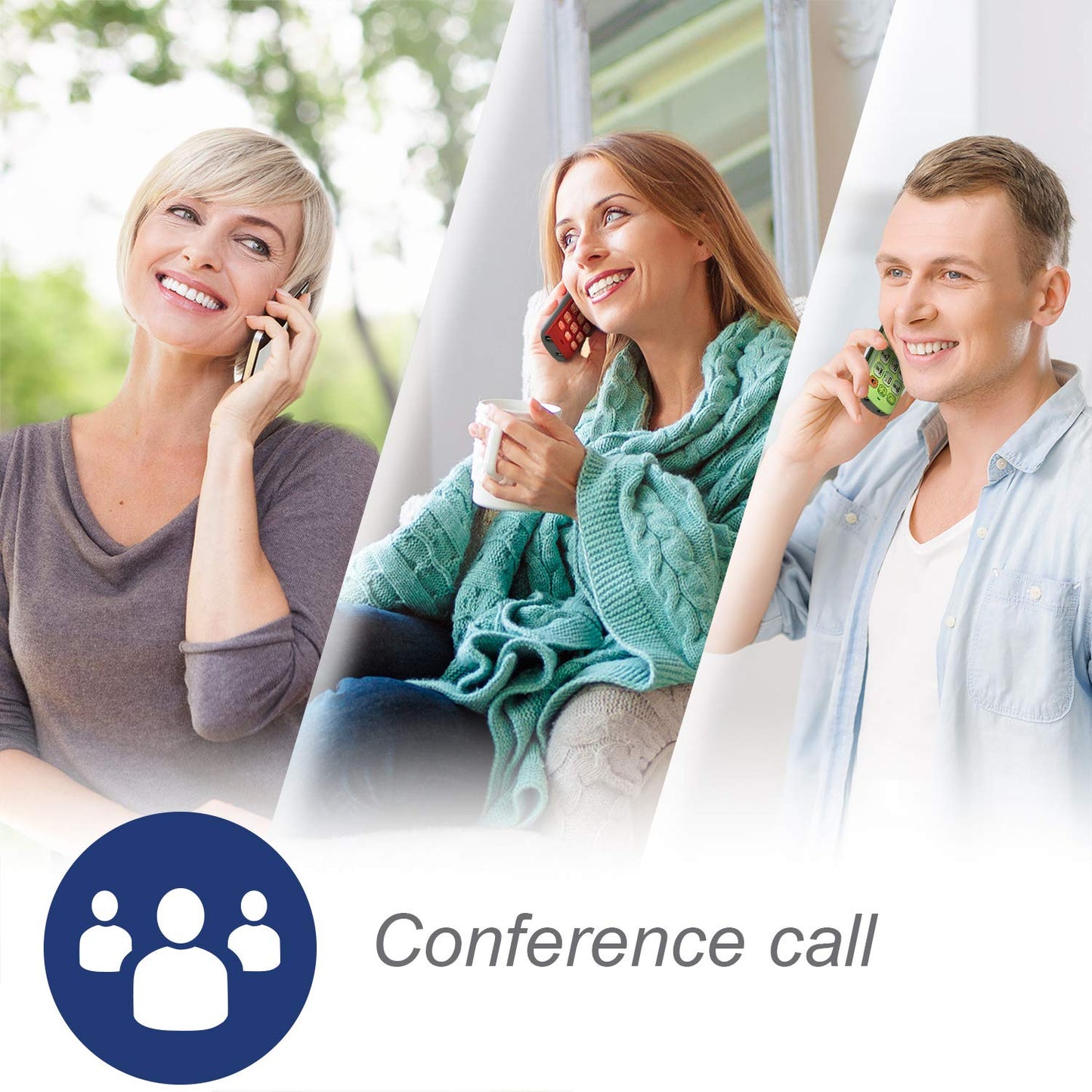 VTech CS6719-2 2-Handset Cordless Phone with Caller ID/Call Waiting, Handset Intercom & Backlit Display/Keypad, Silver