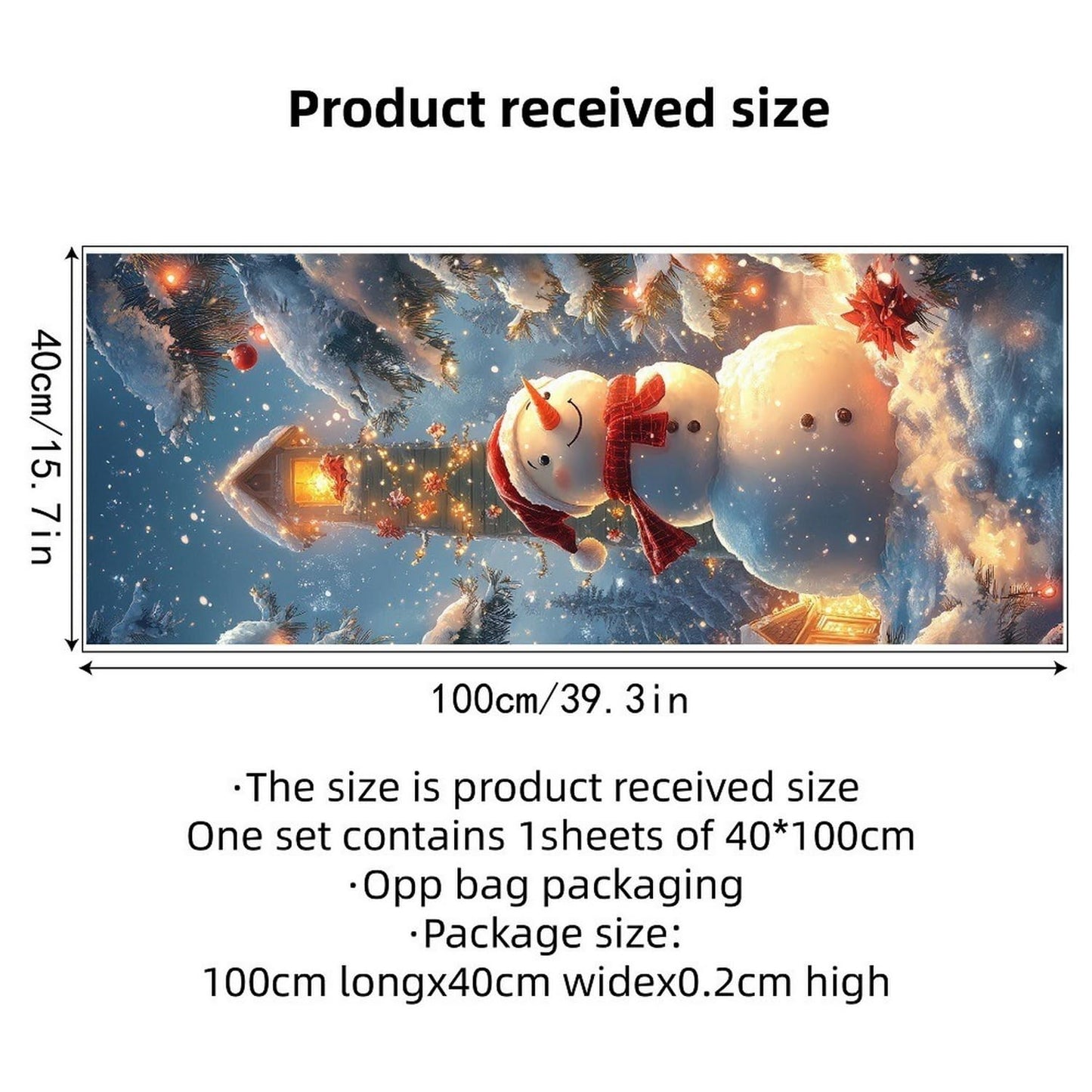 Christmas Window Film Snowman Stained Window Film Decorative Privacy Window Clings for Glass Covering Static Stickers Christmas Snowman Windows Cling for Xmas Home Window & Glass Door Decor