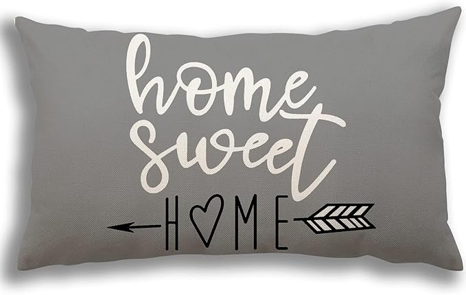 YCOLL Lumbar Pillow Covers 12x20 Set of 4, Modern Sofa Throw Pillow Cover