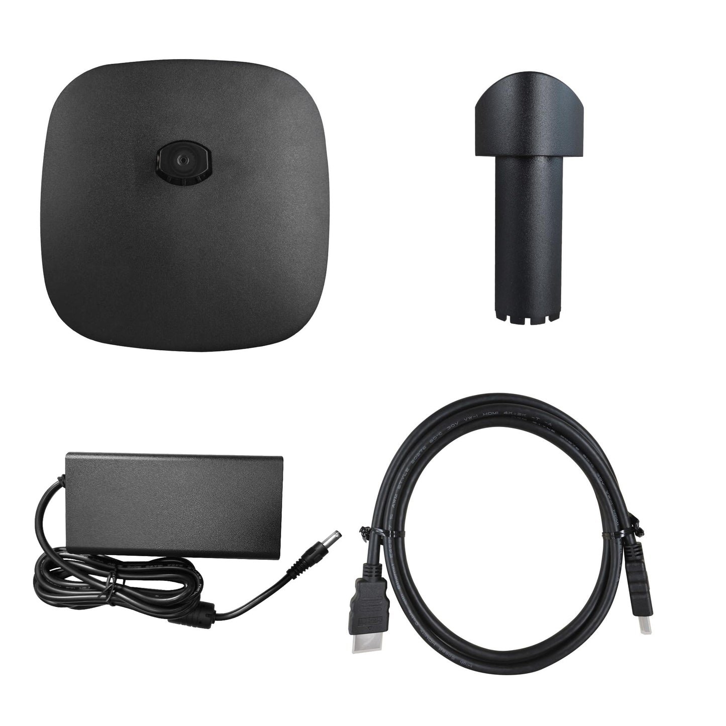 Amazon Basics 24 in Monitor, FHD 1080P, Max 100Hz, VESA Compatible, Built-in Speakers, Black