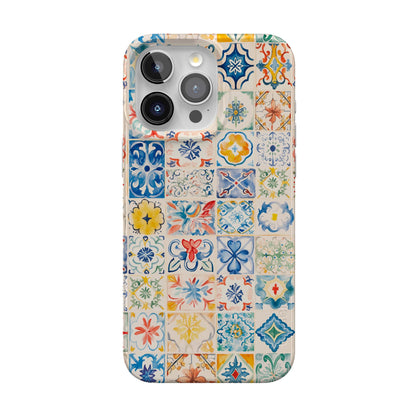 Casely iPhone 15 Pro Case | Fit Check | Neutral Checkerboard | Compatible with MagSafe | Classic Ultra Slim Design