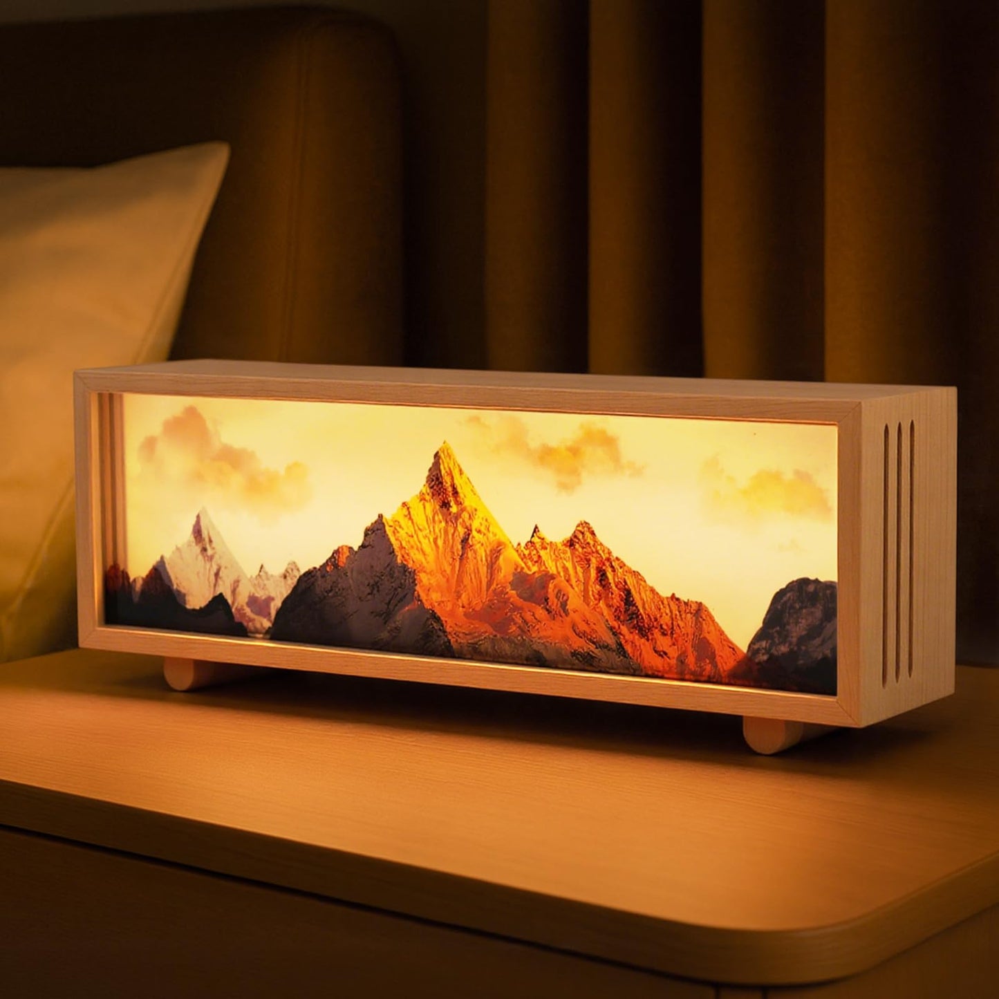 JOHOUSE Mountain Lamp- Unique Night Lamp for Bedroom, Unique Choice for Home Decor
