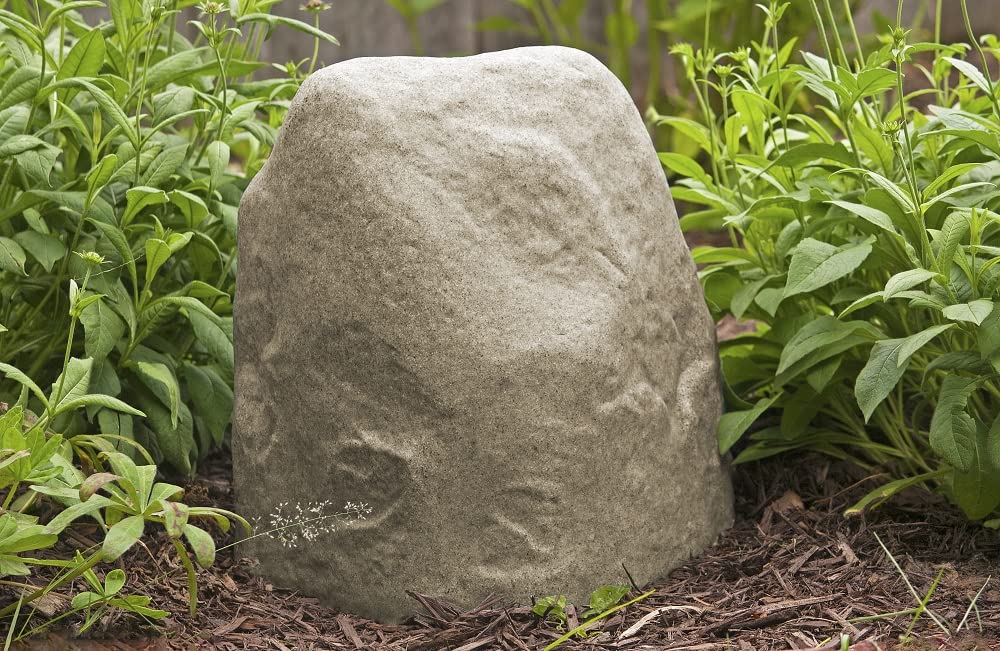Emsco Group Landscape Rock – Natural Sandstone Appearance – Small – Lightweight – Easy to Install & 2182 Medium – Lightweight Landscape Rock-Resin, Sandstone